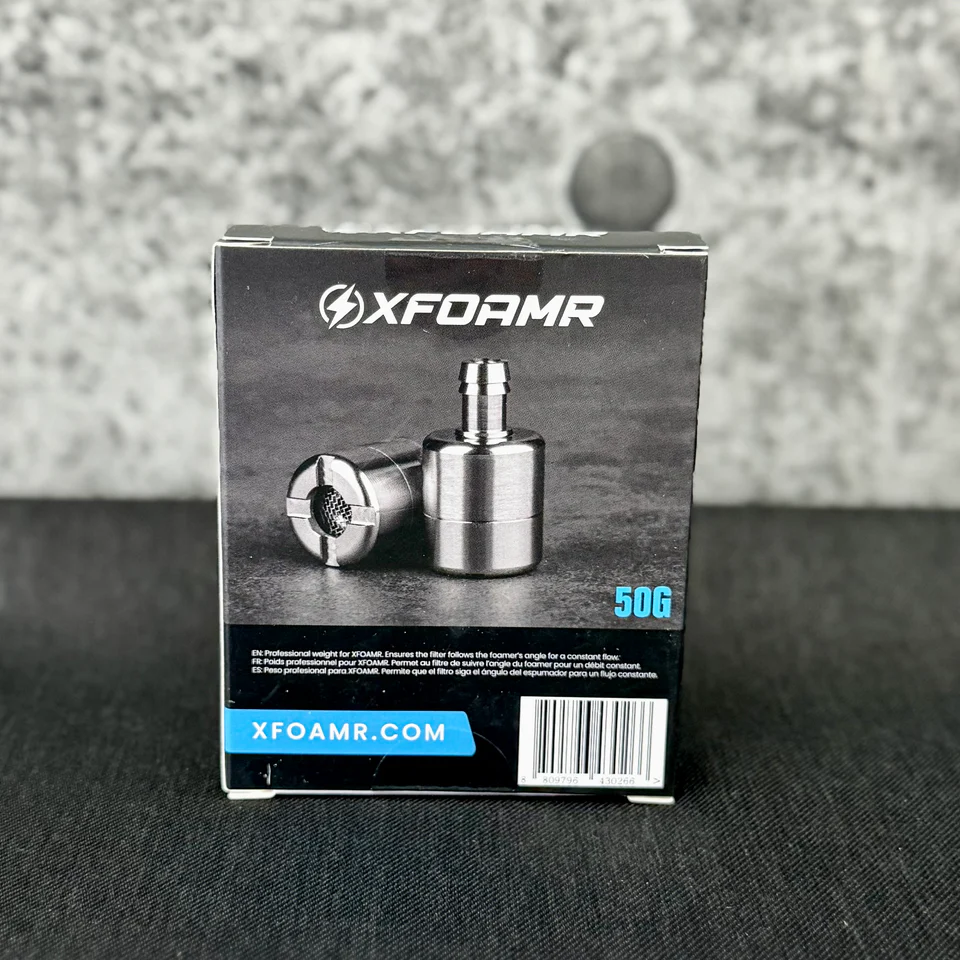 XFoamr Poids en acier inoxydable pour XFoamr