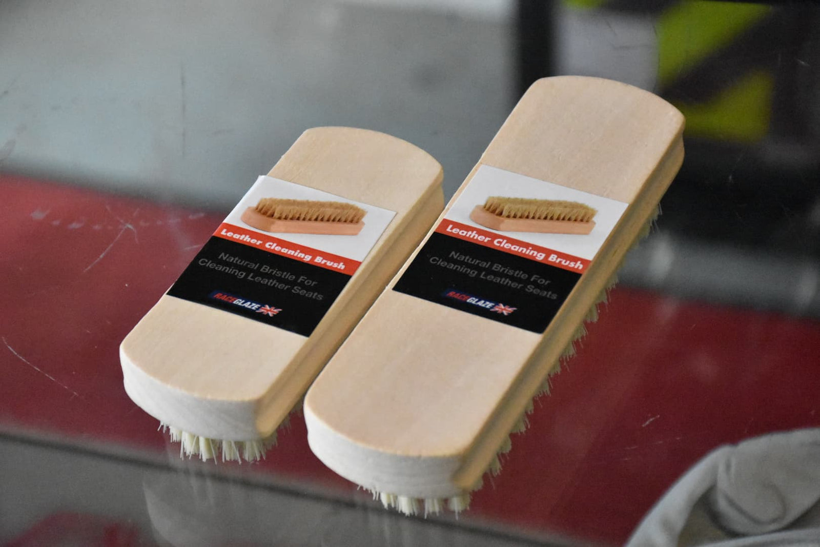 RaceGlaze Leather Brush - Large