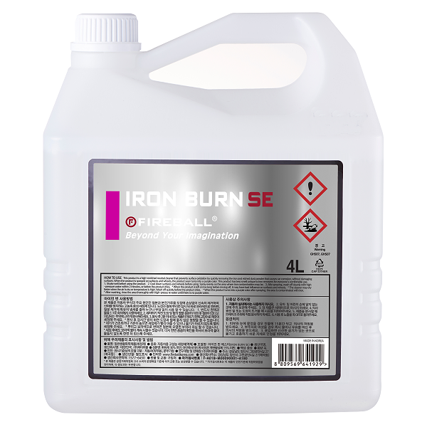 Sur le banc d'essai : Firebal Iron Burn SE - Un décontaminant chimique pH neutre diluable!