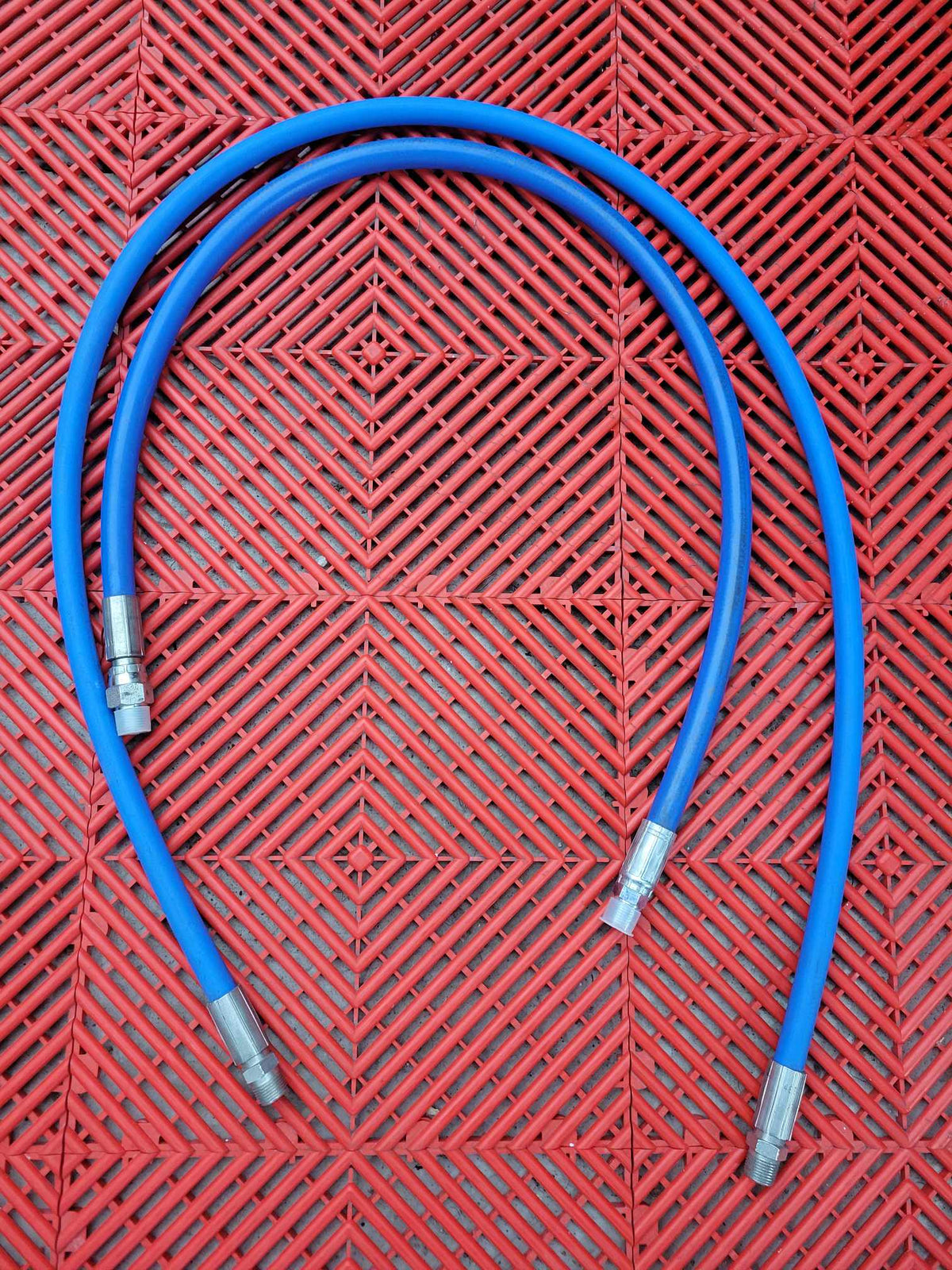 Passion Detailing Jumper Hose (Whip line) Bleu Non-Marquante pour Machine à Pression (Single Braid)