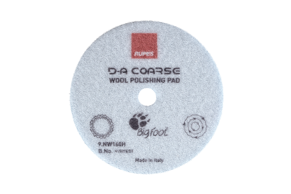 Rupes DA Coarse Wool 130mm (5&quot; - LHR15) Cutting Pad *NEW*