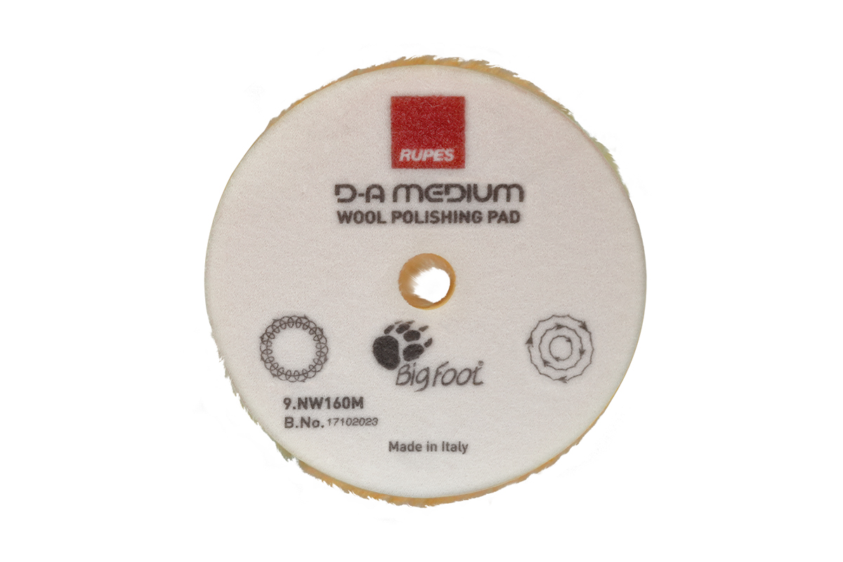Rupes DA Medium Wool 130mm (5&quot; - LHR15) Medium Pad *NEW*