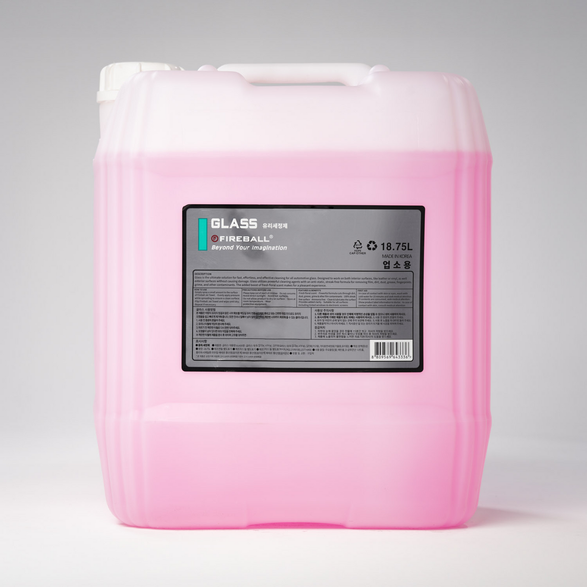 Fireball Glass Cleaner 18.75L