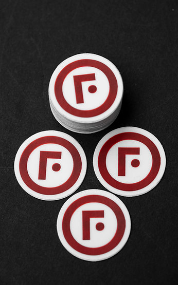 Fireball Mini F Logo Sticker