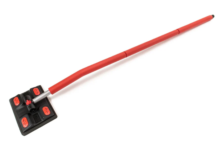 Autofiber [RED Mitt on a Stick PRO+] Brosse de lavage avec tête rotative *Nouvelle version!*