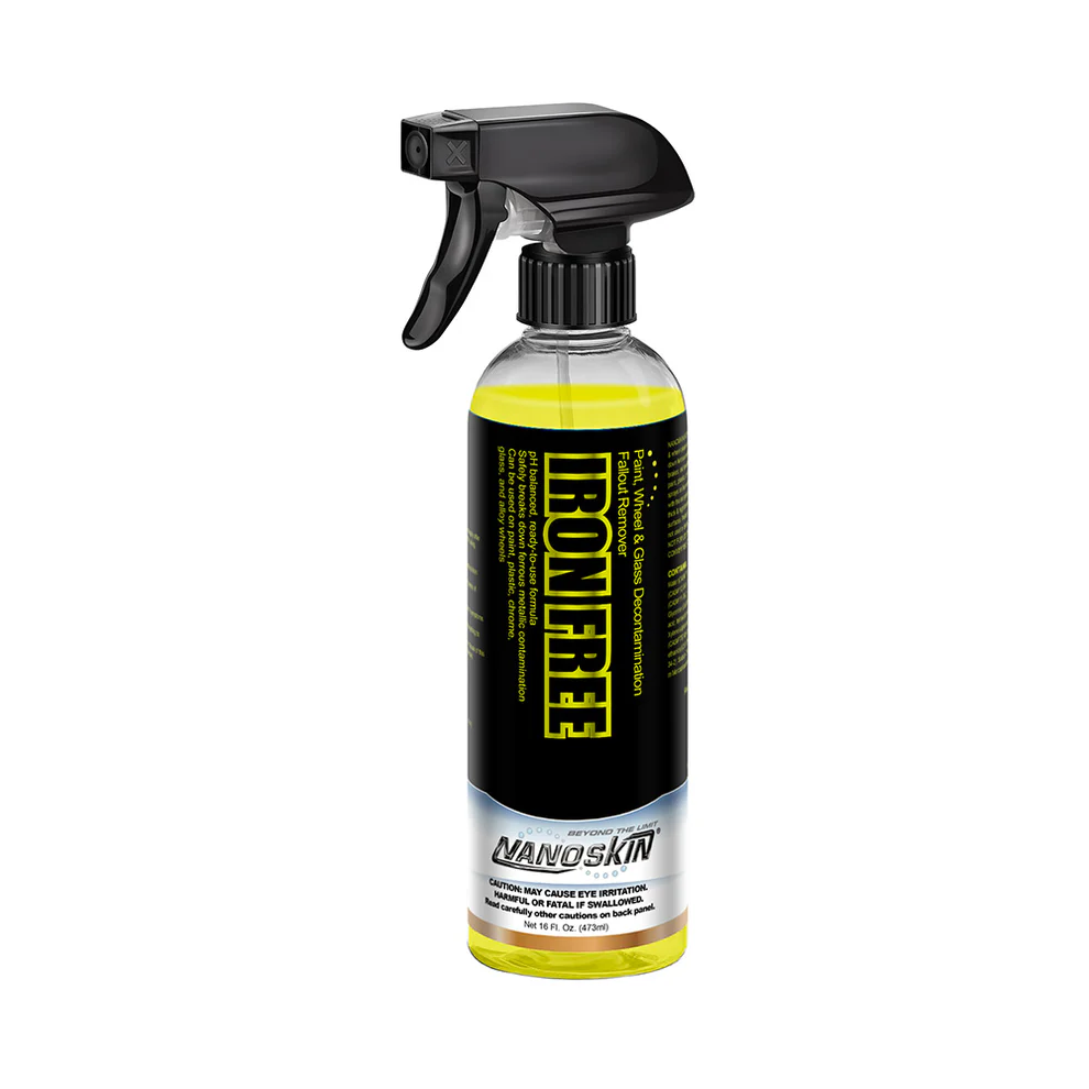Nanoskin IRON FREE Paint, Wheel &amp; Glass Decontamination / Fallout Remover