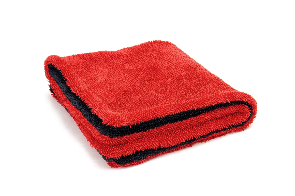 Autofiber [Motherfluffer] Plush Rinseless Wash and Drying Towel (16 in. x  16 in., 1100 gsm) 2 pack