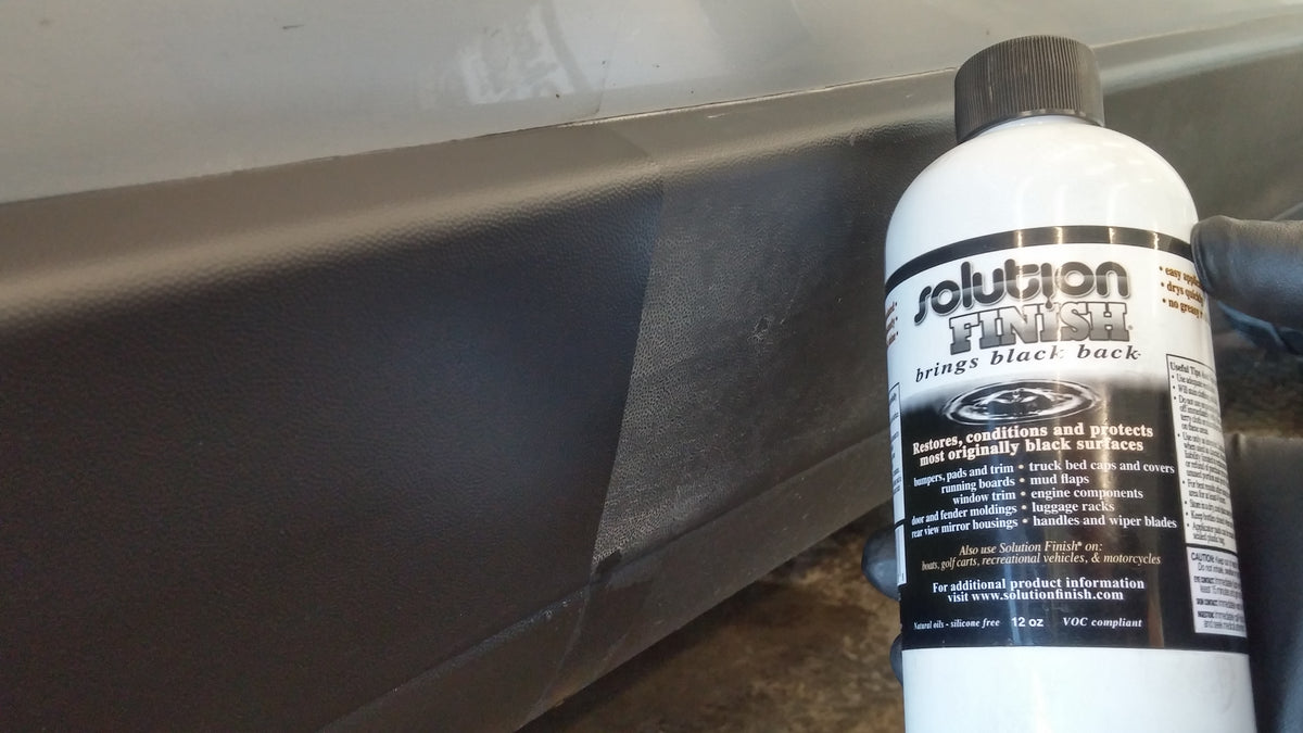 Solution Finish Black Trim Restorer 12oz