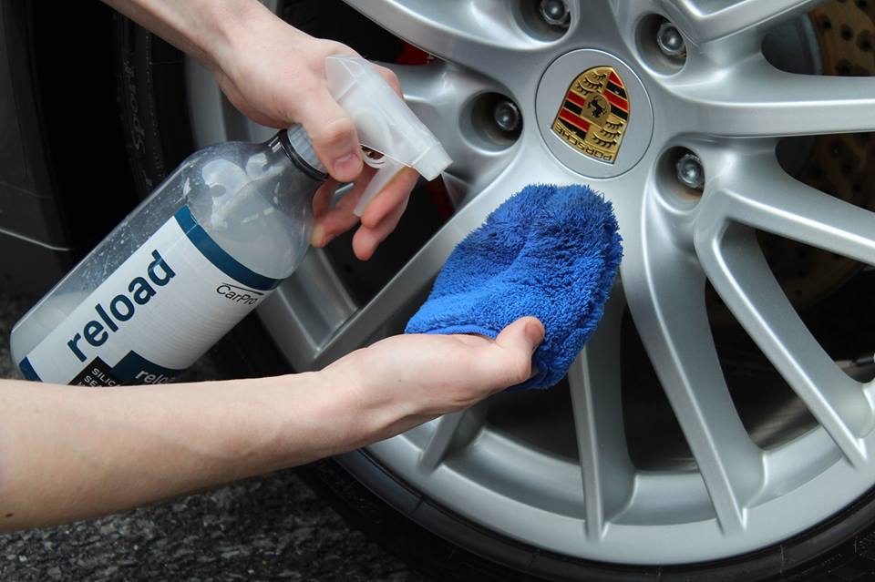 Autofiber [Wheel Fingers] Demi Mitaine en Microfibre pour Jantes (4.5&quot; x 4.5&quot;) Ensemble de 4 Passion Detailing