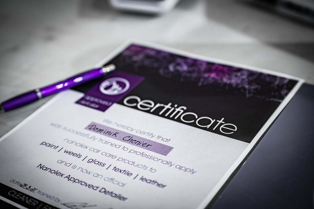 _Formation Nanolex Detailing / Accréditation 05-06 Novembre 2022