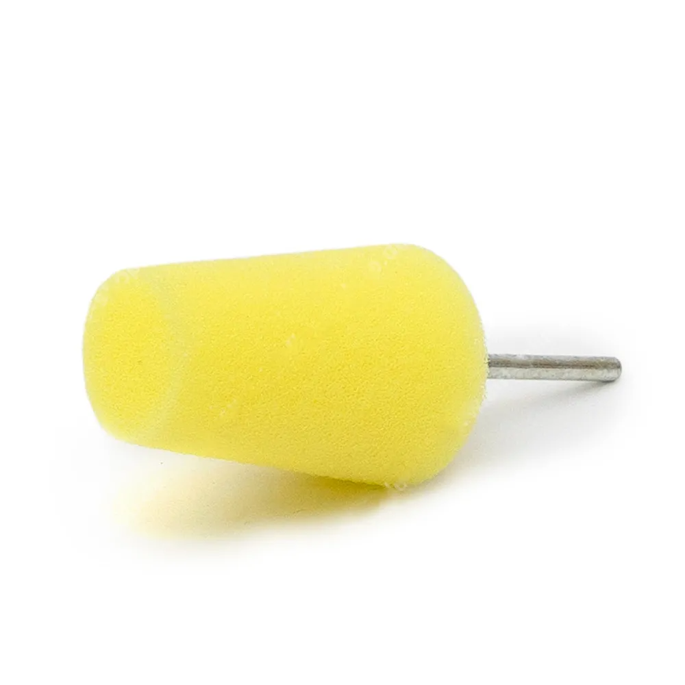 APS PRO Mini Cônes de Polissage (Bourgogne / Jaune / Noir)