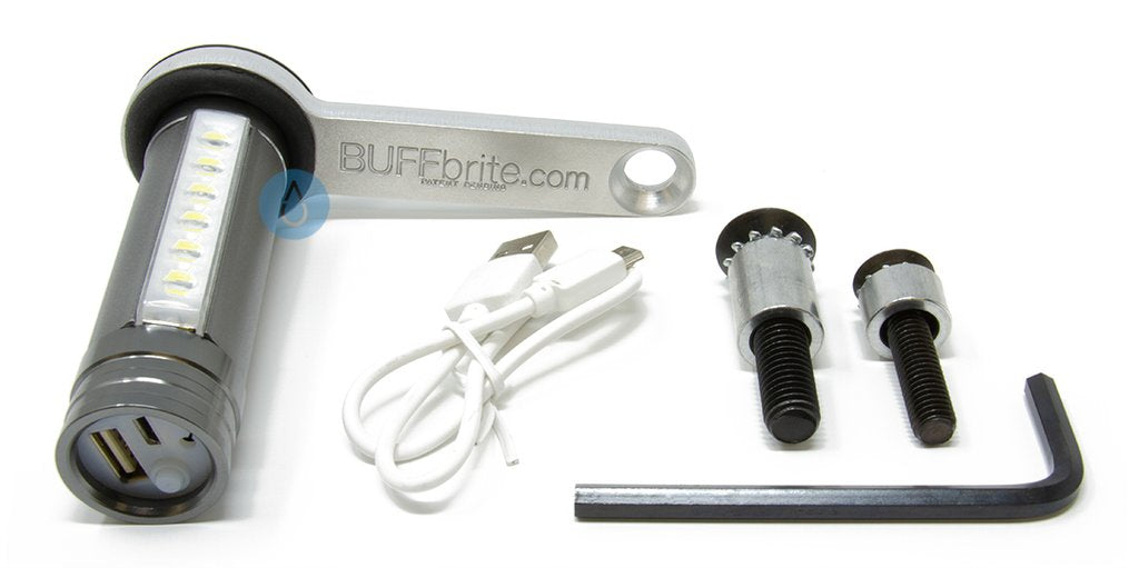 Buff Brite Flamethrower - Lampe au DEL qui se fixe sur votre polisseuse préférée! Passion Detailing