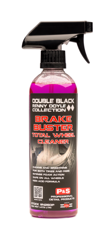 P&amp;S Double Black Brake Buster Non-Acid Total Wheel Cleaner 16oz