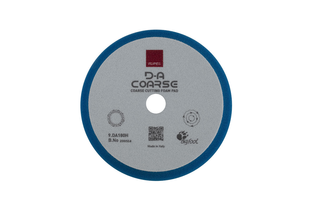 Rupes DA Coarse (6&quot; - LHR21) Blue Cutting Foam Pad 180mm