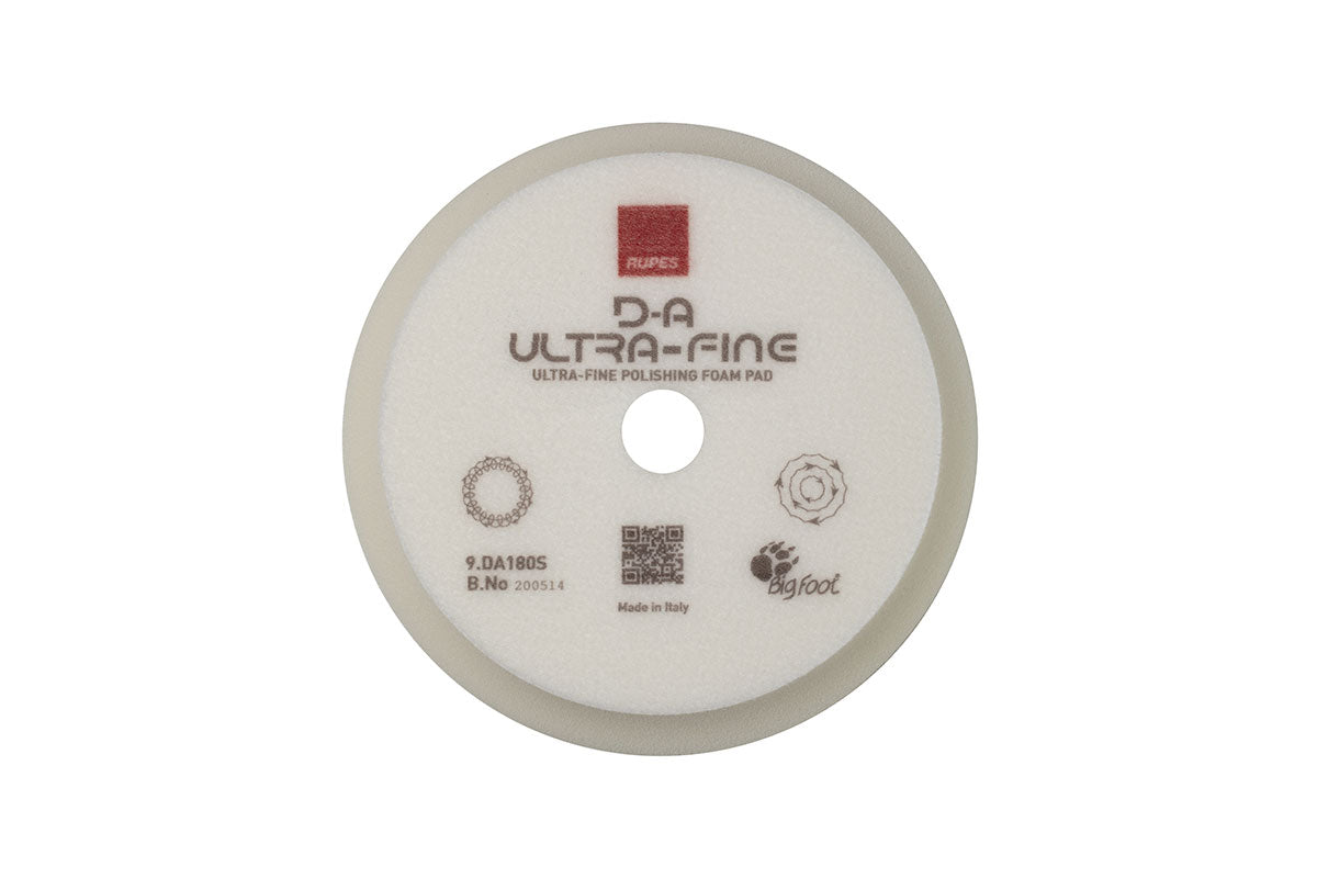 Rupes DA Ultra Fine (6" - LHR21) White Ultra Finishing Foam Pad 180mm