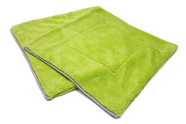 Autofiber [Motherfluffer] Plush Rinseless Wash and Drying Towel (16 in. x 16 in., 1100 gsm) Ensemble de 2 Passion Detailing