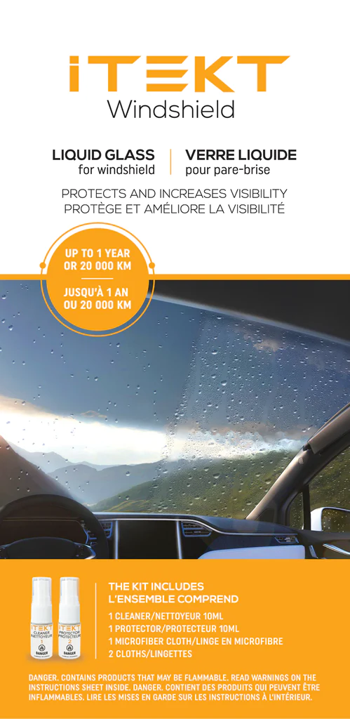 Itekt Windshield Liquid Glass Nanotechnology Protection Kit *LIQUIDATION*