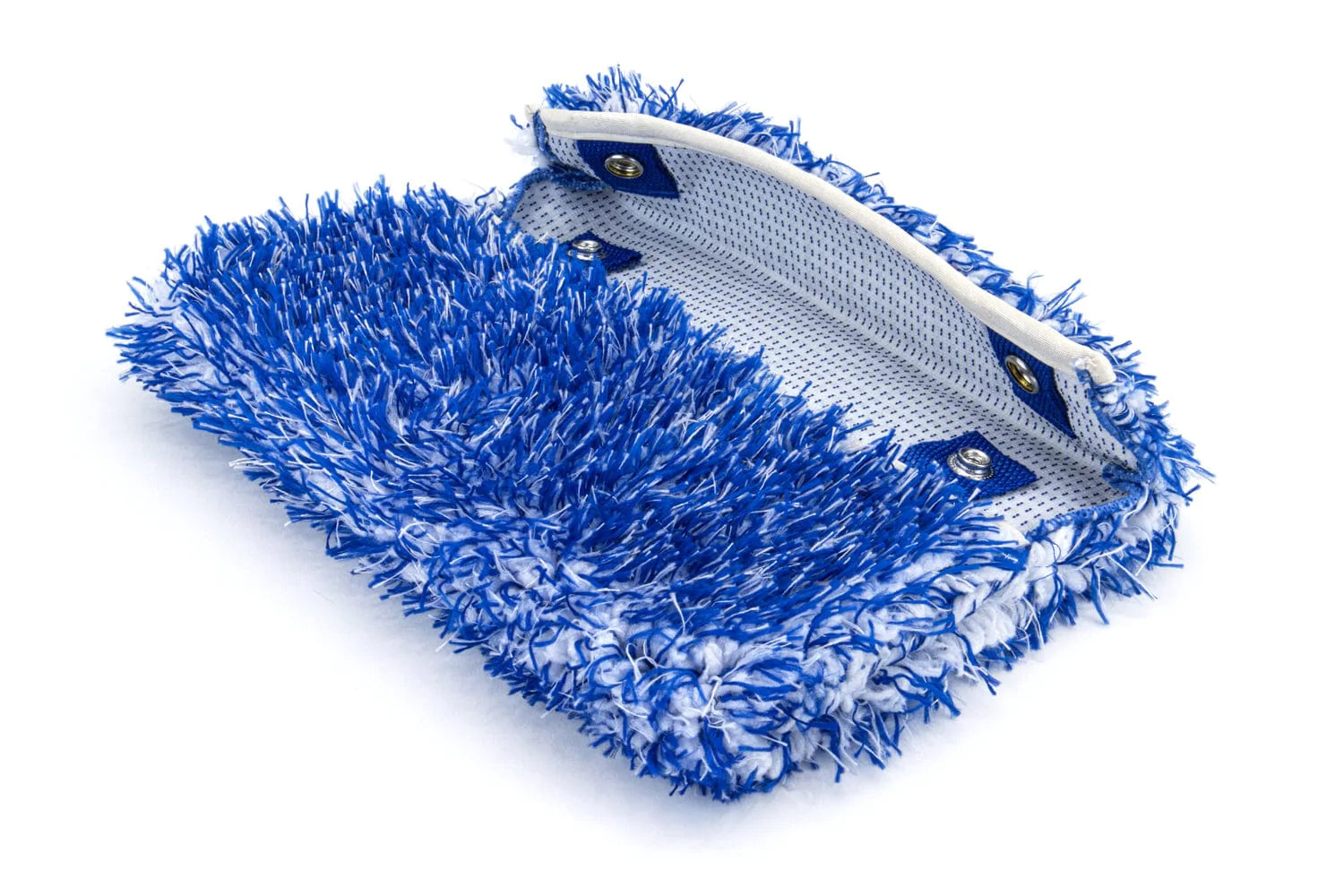 Autofiber [BLUE Mitt on a Stick PRO+] Brosse de lavage avec tête rotative *Nouvelle version!*