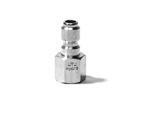 MTM Hydro Stainless Steel 1/4&quot; QC Female Plug #24.0079