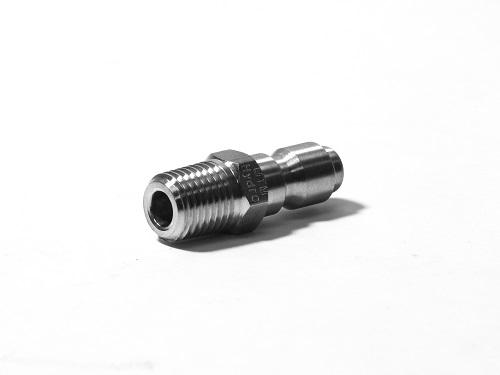 MTM Hydro Stainless Steel Quick Connect Plug 1/4&quot; #24.0080