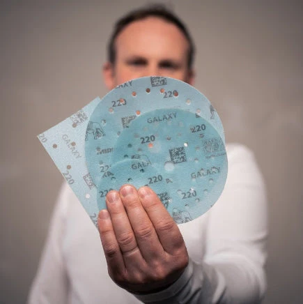 Mirka 3" P1500 Galaxy 3inch Multi-Hole Sanding Discs