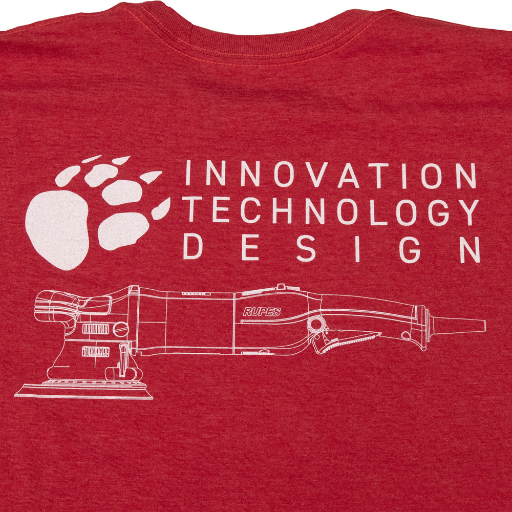 Rupes Innovation T-Shirt Rouge (Large)