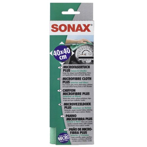 Sonax Green Microfiber and Glass Cloth Passion Detailing