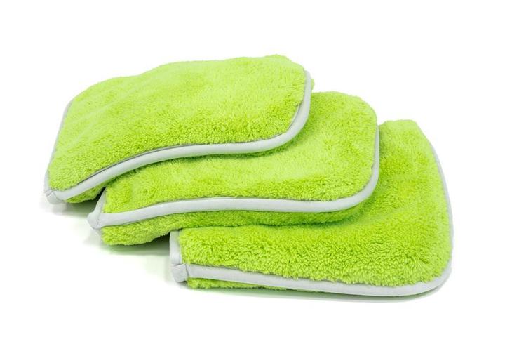 Autofiber [Double Flip] Linge Microfibre pour Lavage & Sans Rinçage (8 in. x 8 in., 1100 gsm) Ensemble de 3