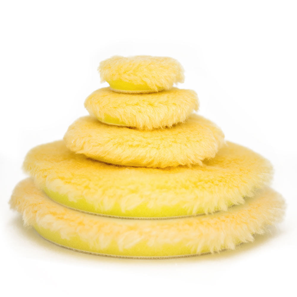 Rupes 70mm Yellow Medium Wool Polishing Pad Passion Detailing