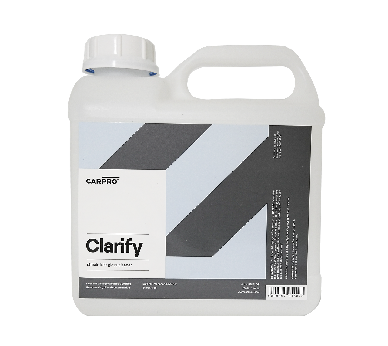 CarPro Clarify Glass Cleaner 4L
