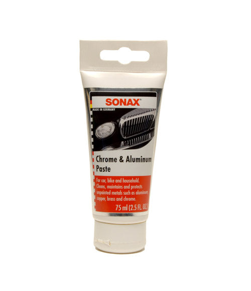 Sonax Pâte à polir pour Chrome et Aluminium 75mL Passion Detailing